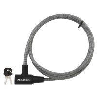 Master 8154DPF Keyed Cable Lock 3/8in x 6ft