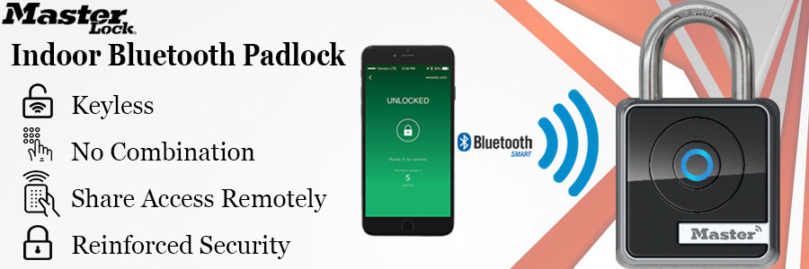 Master Lock Indoor Bluetooth Padlock 